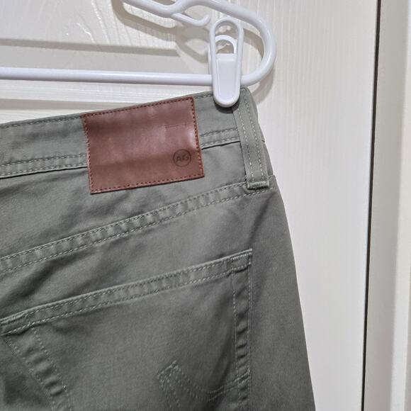 AG Men’s Olive Green Straight Leg Pants Size 32 - Picture 13 of 13